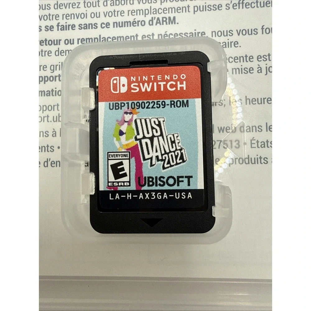 Just Dance 2021 Nintendo Switch Tested Working w/ Case‎